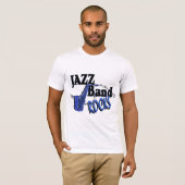 Jazz Band Rocks T-shirt (Voorkant volledig)
