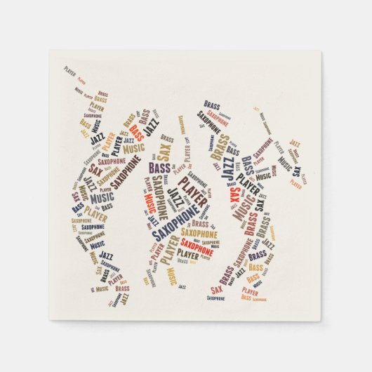 Jazz Band Servet (Voorkant)