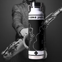 Jazz band Water Bottle