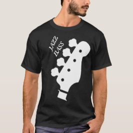 Jazz bas zwart T-shirt