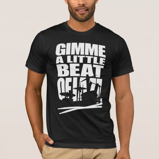Jazz beat t-shirt (Voorkant)