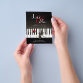 Jazz Blues Music Festival Concert Flyer (Hand)