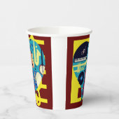 Jazz Blues Papieren Bekers (Links)