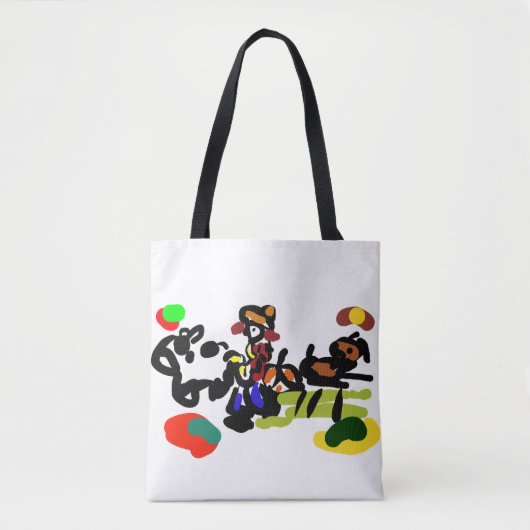 Jazz boerderij herfst tote bag (Voorkant)