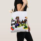 Jazz boerderij herfst tote bag (Dichtbij)