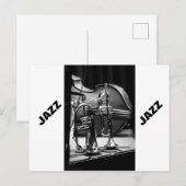 Jazz Briefkaart (Voorkant / Achterkant)