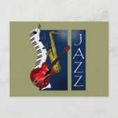 Jazz Briefkaart (Voorkant)