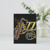 JAZZ BRIEFKAART (Staand voorkant)
