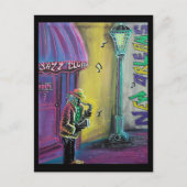 Jazz Briefkaart (Voorkant)