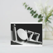 Jazz Briefkaart (Staand voorkant)