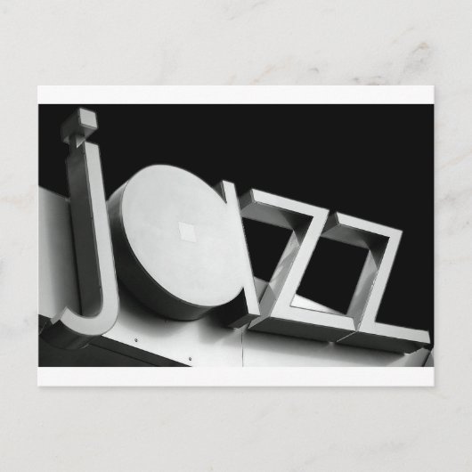 Jazz Briefkaart (Voorkant)