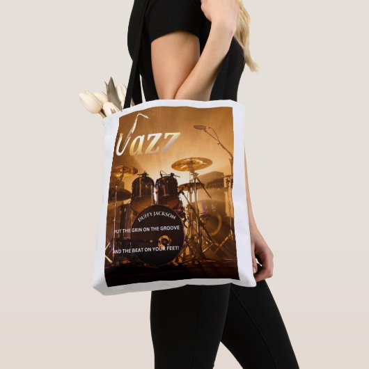 Jazz-Canvas tas (Dichtbij)