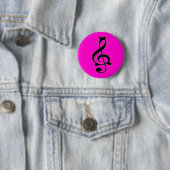Jazz Cat Button (In situ)