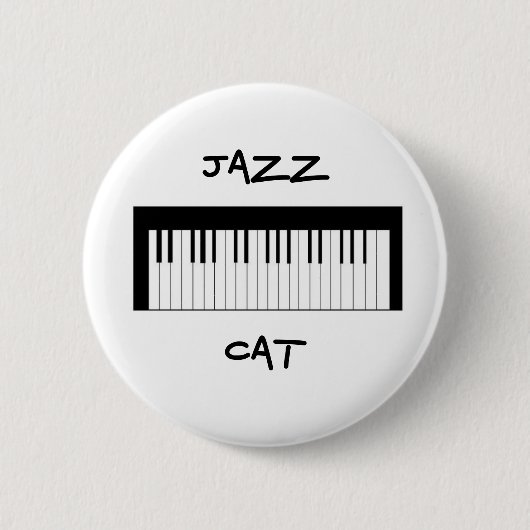 Jazz CAT-toets Ronde Button 5,7 Cm (Voorkant)