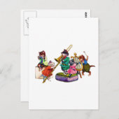 Jazz Cats Briefkaart (Voorkant / Achterkant)