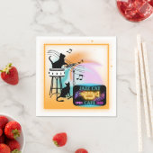 Jazz Cats | Drum papieren servetten (Insitu)