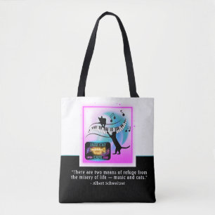 Jazz Cats   piano   Schweitzer Quote Tas