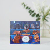 Jazz Cats Post Card Briefkaart (Staand voorkant)