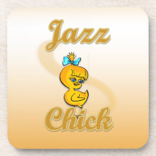 Jazz Chick Drankjes Onderzetter
