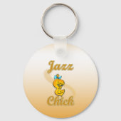 Jazz Chick Sleutelhanger (Voorkant)