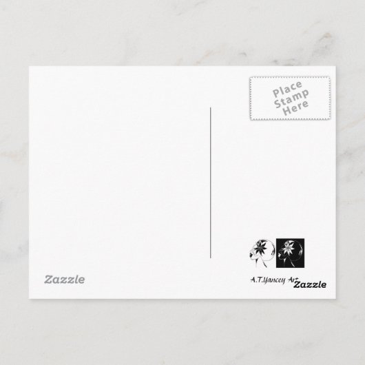 Jazz City Briefkaart (Achterkant)