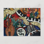 Jazz City Briefkaart (Voorkant)