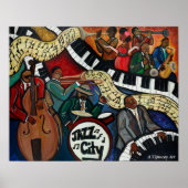 Jazz City Poster (Voorkant)