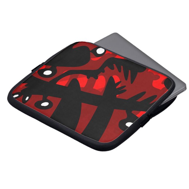 Jazz Club 502 Laptop Sleeve (Voorkant top)