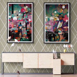 Jazz Club haalt me terug op tijd Poster