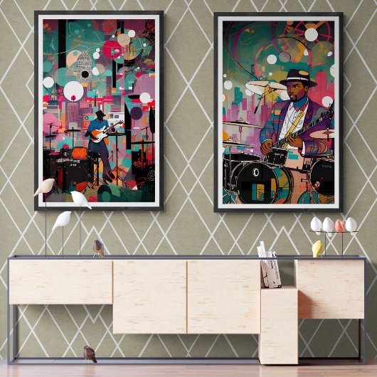 Jazz Club haalt me terug op tijd Poster