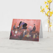 Jazz Club Kaart (Gele Bloem)