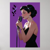 Jazz Club Poster (Voorkant)