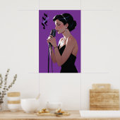 Jazz Club Poster (Keuken)