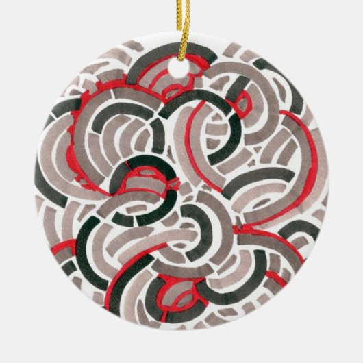 Jazz Coils Holiday Ornament (Voorkant)