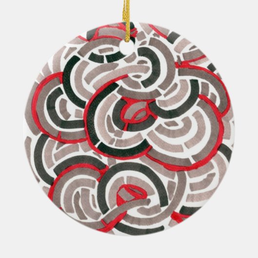 Jazz Coils Holiday Ornament (Achterkant)