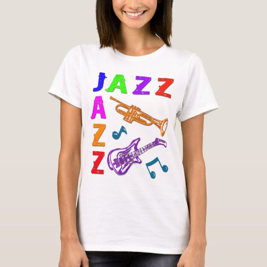 JAZZ COLORS T-SHIRT (Voorkant)