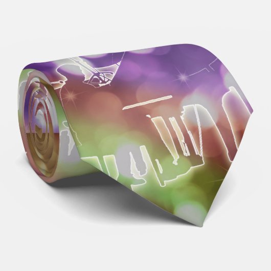 Jazz Colour band Stropdas (Opgerold)