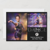 Jazz Dance Autogram Comp Kaart Competitie Kaarten (Voorkant)