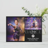 Jazz Dance Autogram Comp Kaart Competitie Kaarten (Staand voorkant)