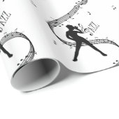 Jazz Dance Cadeaupapier (Rol Hoek)