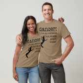 Jazz Dance Gift voor meisjes danser als atleet T-shirt (Unisex)