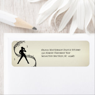 Jazz Dance Golden Personal Label