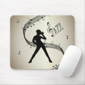 Jazz Dance Gouden Muismat (Met muis)