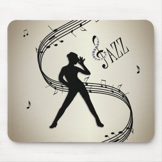 Jazz Dance Gouden Muismat (Voorkant)