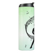 Jazz Dance Green Music Thermosbeker (Gedraaid links)