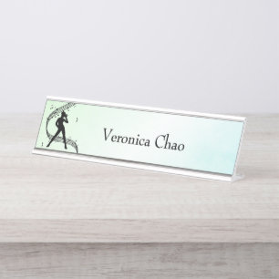 Jazz Dance Green Personal Bureau Naambordje