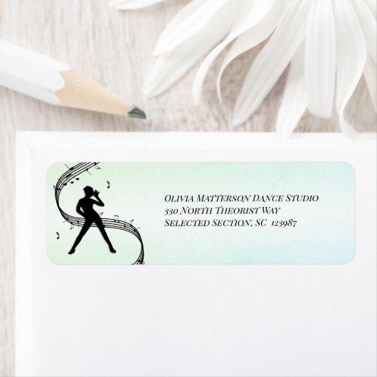 Jazz Dance Green Personal Etiket (Insitu)