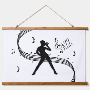Jazz Dance Hanging Tapestry Hangend Wandkleed