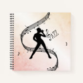Jazz Dance Notitieboek (Voorkant)