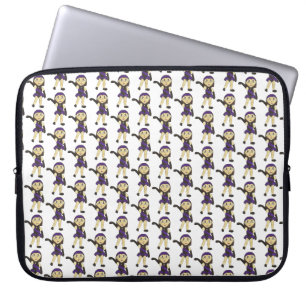 Jazz Dance Overweging Paars Costume Girl Dancer Laptop Sleeve